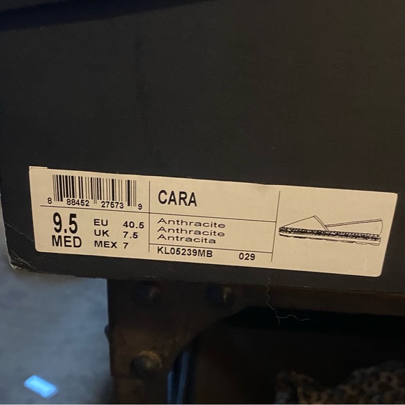 Kenneth Cole Cara Silver Espadrilles Size 9.5 - Picture 7 of 7